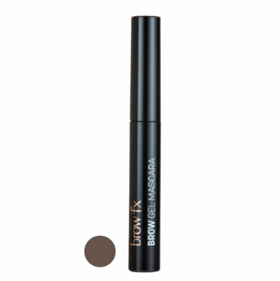 BROW FX BROW GEL MASCARA DARK BROWN W/ FIBRES