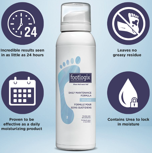 FOOTLOGIX DAILY MAINTENANCE FORMULA 125ML