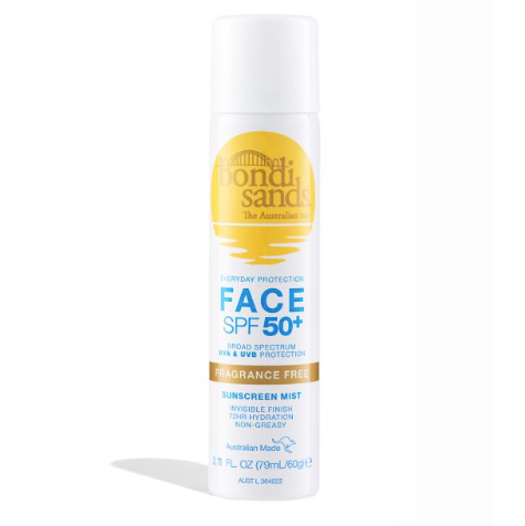 BONDI SANDS SPF 50+ FRAGRANCE FREE FACE MIST