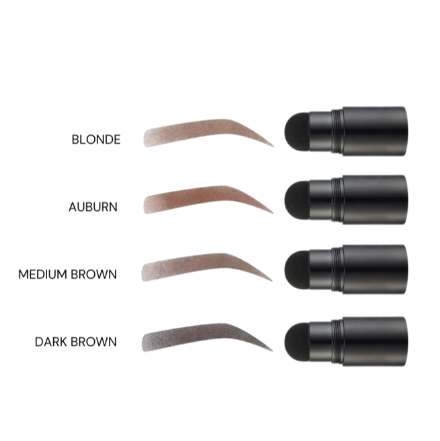 BROW STAMP AND STENCIL KIT (DARK BROWN)