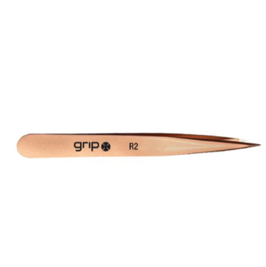 GRIP TWEEZER POINTED TIP ROSE GOLD