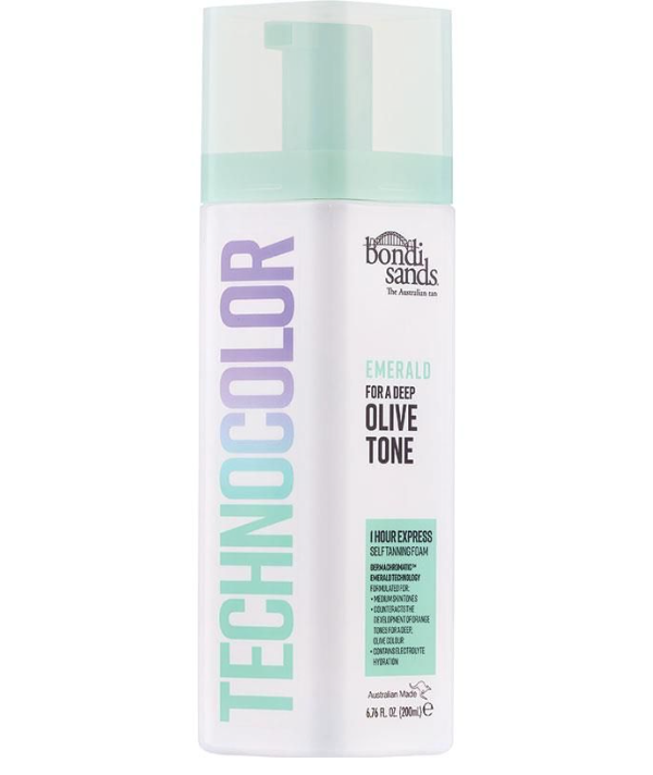 TECHNOCOLOR 1 HR EXPRESS SELF TAN FOAM EMERALD