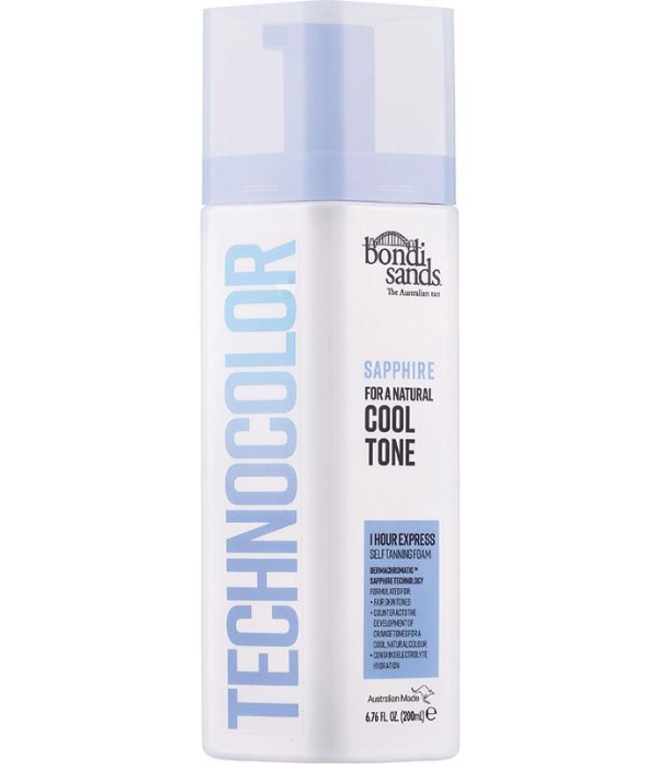 TECHNOCOLOR 1 HR EXPRESS SELF TAN FOAM SAPPHIRE