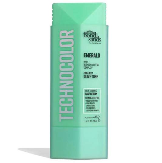 TECHNOCOLOR EMERALD TANNING FACE SERUM