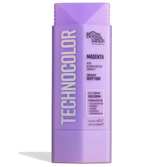 TECHNOCOLOR MAGENTA TANNING FACE SERUM