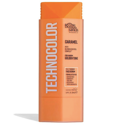 TECHNOCOLOR CARAMEL TANNING FACE SERUM